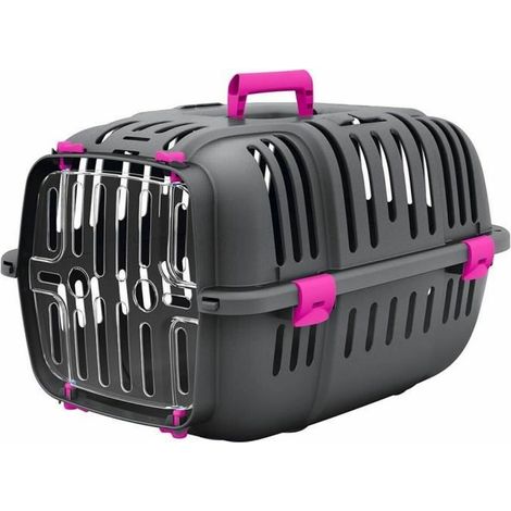 Transportín Ferplast JET 10 Pequeño Gris oscuro (1/2)