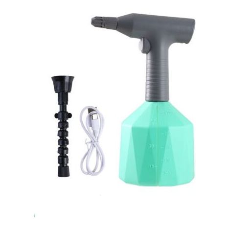 Elektrisches Gartensprühgerät mit Sprühdüse, tragbarer Wassersprüher für Rasen und Garten (Grün, 1 l) (1/4)