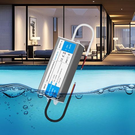 Transformateur 220V AC à 12V DC 0,5A 6W Convertisseur 12V Alimentation LED Driver IP67 Etanche Conducteur à Tension Constante Ultra Mince Adaptateur Transfo pour Bandes LED et Luminaires LEDs (1/5)