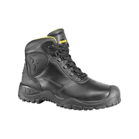 [NEUWERTIG] B-Ware Mascot Sicherheitsstiefel Batura Plus S3SRC Arbeitsschuhe schwarz/gelb Größe 44 (1/2)