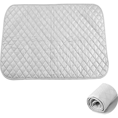 Tapis de Repassage Pliable en Coton – 60 × 55 cm