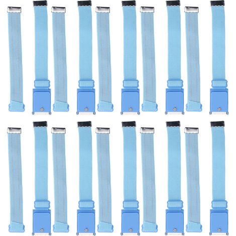 10 jeux de bracelets antistatiques sans fil réglables avec une forte force de serrage pour outils à main (1/5)