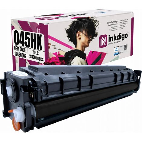 Inkdigo Toner CRG045HK kompatibel mit Canon ColorimageCLASSMF632Cdw TÜV-zertifiziert (1/5)