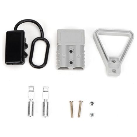 QORVA-Connecteur de prise d'alimentation, borne de câble, boîtier de batterie, capuchon anti-poussière, poignée 120 A DC 600 V