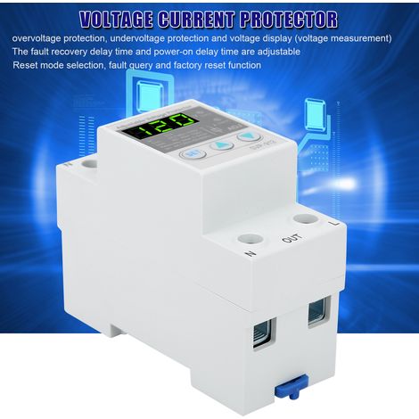 SVP-912 120 V AC, Intelligenter Überspannungs-/Unterspannungsschutz mit einstellbarem Auto-Reset und zeitverzögertem Auto-Reset-Schalter, 80 A (1/5)