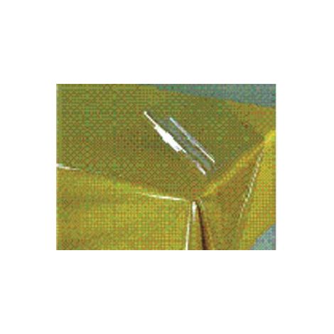 TOVAGLIATO IN PVC CRISTALLO CON CARTA- - cm.140h. spessore da mm.0,10 in rotoli da mt.30 - 1 rotolo LADY DOC