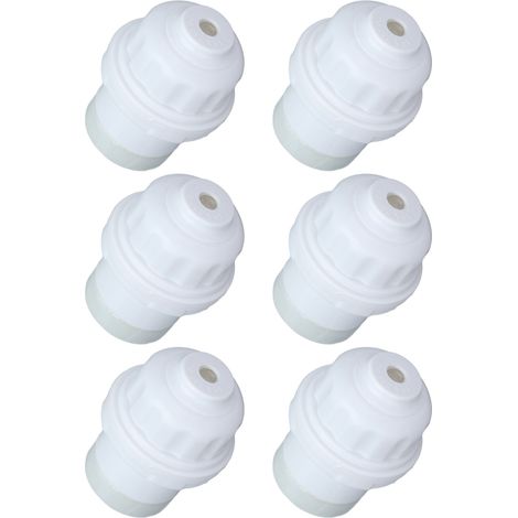 Douille de lampe chauffante E27 en céramique, 6 pièces pour accessoires d'éclairage et équipement d'élevage, 250V (1/4)