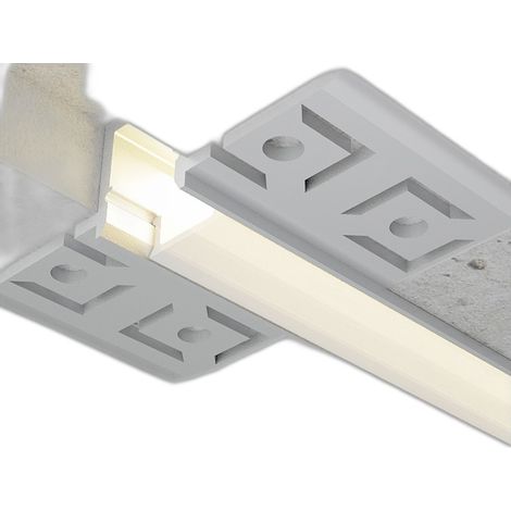 Profilé Aluminium Jut - 2 Mètres Aluminium - Ledme - LM3859 (1/3)