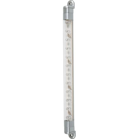 Slim Led-Bar 12 Led, 12V - 22 cm - Verde