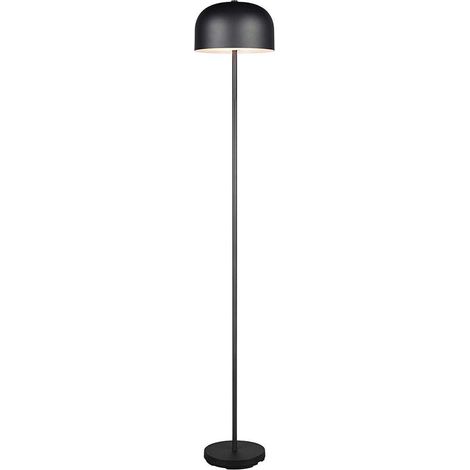 Stehleuchte Standlampe Wohnzimmerlampe LED Touchdimmer Akku USB schwarz H 147cm