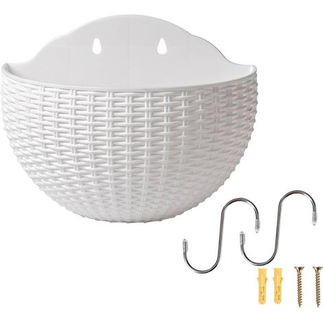 Jardinières suspendues d'extérieur génériques, panier mural, pot de fleurs, support pour plantes (1/5)