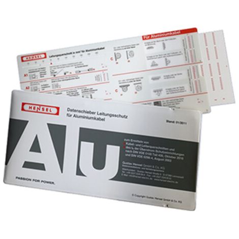 Hensel Datenschieber-LS Alu 98 17 0711