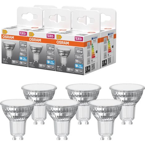 Spot LED PAR16 5,6 W 865, 6 500 K lumière du jour, GU10, 120 ° (1/5)