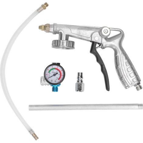 Pistolet de pulvérisation de sous-revêtement d'air en alliage d'aluminium pistolet de sous-revêtement à pression réglable pour la Protection contre la rouille automobile Pistolet à peinture (1/5)