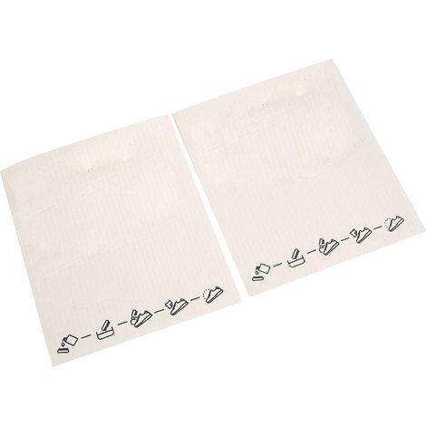 Lot de 2 torchons de cuisine compacts et très absorbants, idéaux pour nettoyer la vaisselle à la maison. (1/5)