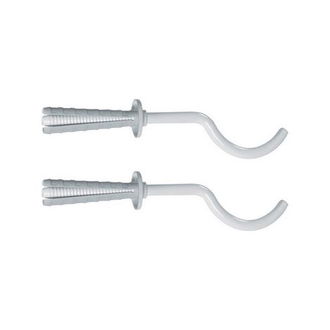 2 PZ MENSOLE PER RADIATORE TUBOLARE- FISCH- pezzi 1
