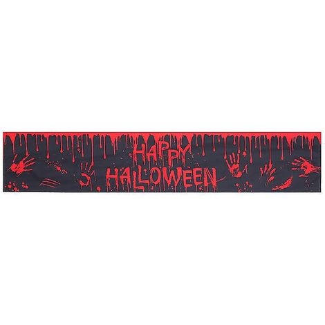 1 nappe d'Halloween pour décorations d'Halloween (1/3)