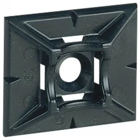 Legrand 032067 - 1 x Colring adhesive base - for collar l 4.6 - black