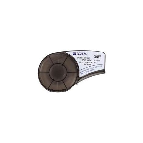 Etichette Brady 6,4 m x 9,53 mm M21-375-430-WT-CL