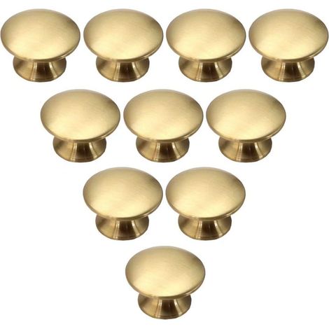 Lot de 10 boutons porte placard cuisine, poignées tiroir commode (1/5)