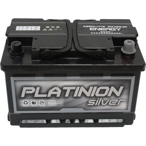 Batería de coche 85Ah PLATINION Silver