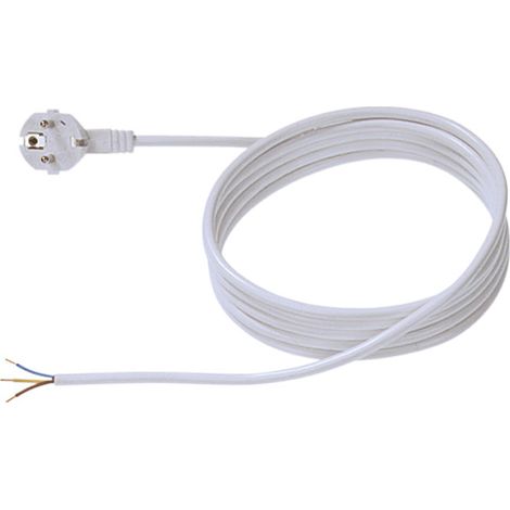 BACHMANN Cable de alimentación H05VV-F 3G1,0 3,0m bl AEH/CEE7/7, 304.275