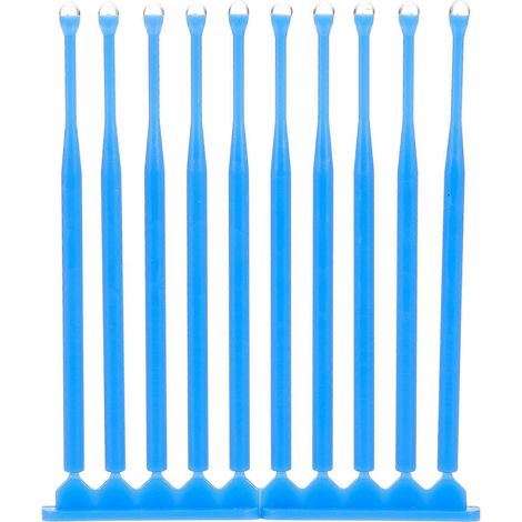 10 bâtonnets applicateurs de colle dentaire, outils jetables pour dentistes, accessoires dentaires-9x7cm