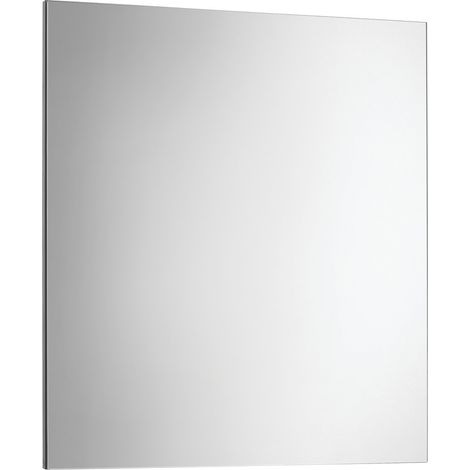 Roca – Miroir rectangulaire 60cm – Installation murale – Cadre en aggloméré – Pour salle de bain moderne (1/2)