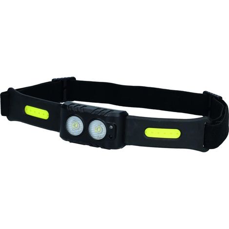 COB-LED-Scheinwerfer mit Sensor (3W 200lm) IPX3 60x33x17mm schwarze Farbe