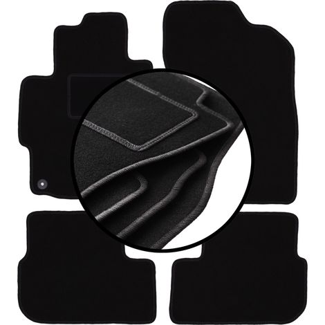 Komplettset Veloursmatten für: Mitsubishi Lancer VIII CY Limousine, Sportback (2007-2016) (1/5)