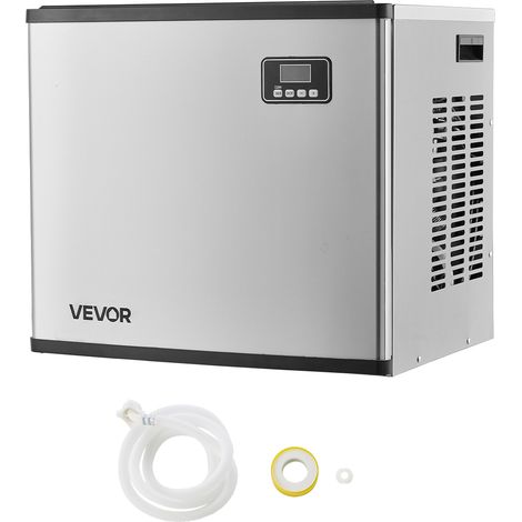 VEVOR kommerzielle Eismaschine – Kopf, 249,5 kg/Tag Eisbereiter mit Selbstreinigung, zeitgesteuerter Eisherstellung, einstellbarer Dicke, für Restaurants Bars Cafes und Hotels – nur Kopf (1/5)