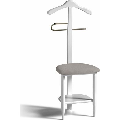 Valet de Chambre, modèle Sedie, blanc.