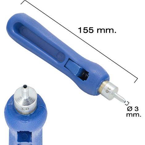 Locher für Bewässerungsrohre/Tropfer/Tropfen Ø 3 mm.