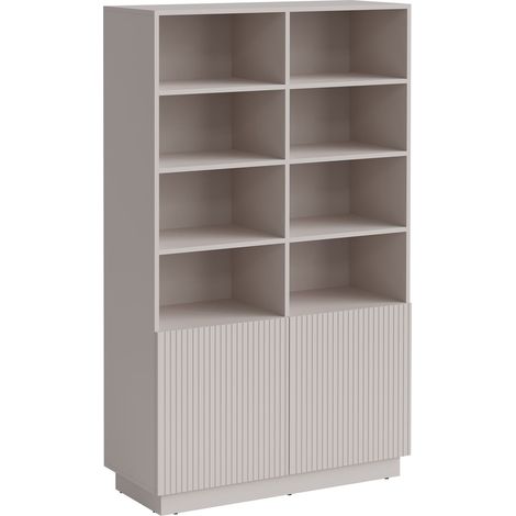 Étagère Lingua, Cachemire, Fermé, Avec des portes, MDF, Stratifié, Le nombre de portes: 0, Nombre de tiroirs: 0, 173x100x42cm (1/4)