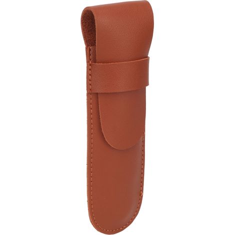 Étui de protection pour rasoir manuel PU vintage - Protège et prolonge la durée de vie - Idéal voyage et activités outdoor - Étui 1 pc (1/5)