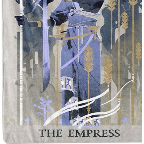 Tarot-Decke für Bett und Sofa, Partydekoration, hautfreundlich und angenehm weich, 120 x 150 cm, für Zuhause, Büro, Hotel und Reisen