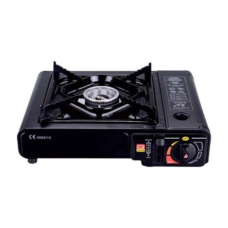 FORNELLO GAS A CARTUCCIA BISTRO EFFE  ACCIAIO VERNICIATO BRUCIATORE 1 KW 2,2