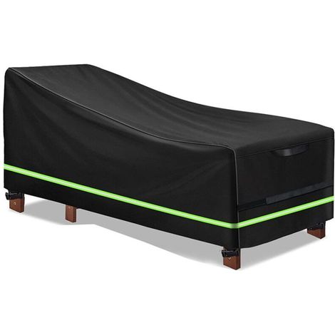 Housse de Canapé de Jardin, Housse Canape Exterieur, Housse de Banc de Jardin Imperméable, Housse de canapé de Jardin, Housse de Banc de Jardin Noir 200x75x70/40cm (1/4)