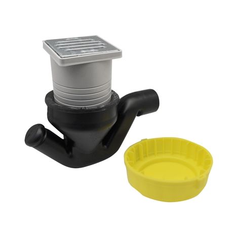 SIFONE A PAVIMENTO IN PE GEBERIT- Diam. 50 mm- GEBERIT- pezzi 1 (1/2)