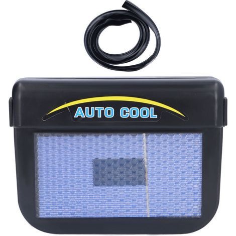 Solar-powered car exhaust fan, environmentally friendly, energy-saving, easy installation, automotive fan (1/5)