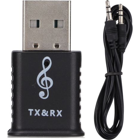 Récepteur Émetteur Bluetooth 5.0 2-en-1 sans fil pour TV PC Voiture (1/5)