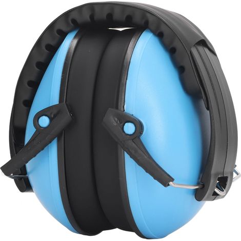 Casque antibruit de protection auditive NRR 21 dB, protection auditive industrielle pour le travail et le tir, bleu (1/5)