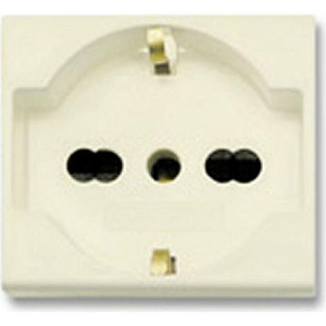 Ave presa unel universale bipasso 2x10/16a (1/3)