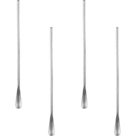 Zerodeko Set mit 4 silbernen Edelstahl-Eiskugeln (1/5)