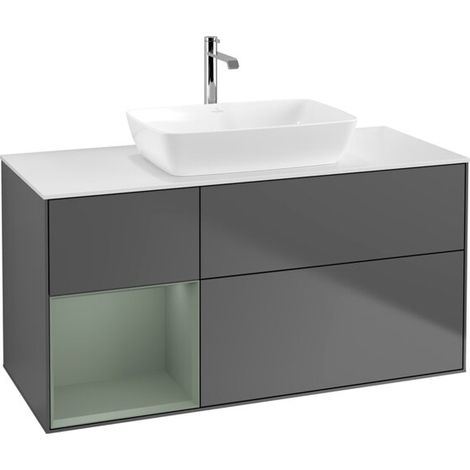 Villeroy & Boch F821GMGK meuble sous lavabo Finion F82 (1/2)