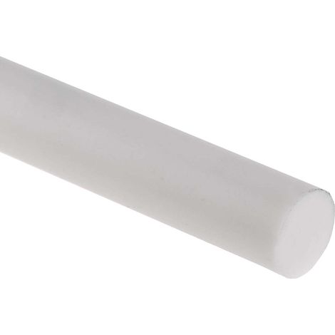 Tige en fluoroplastique PTFE RS PRO Opaque Dia. 15mm x 1m ( Prix pour Lot de 3 )
