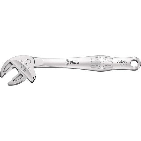 Wera 05020100001 6004 Joker S self-adjusting open-end wrench, 10-13mm (7/16-1/2)