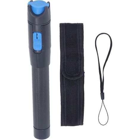 Stylo de test à fibre optique VFL 5MW 630–670 nm, interface 2,5 mm, pour le diagnostic des défauts visuels.