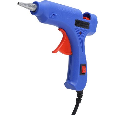 Mini pistolet à colle chaude avec sticks 20W pistolet thermocolle pour bricolage artisanat 110-240V prise UE (1/5)