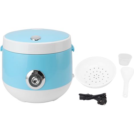 Autocuiseur électrique multifonction 900W 5L, cuiseur à riz intelligent mijotage cuisson vapeur yaourt, grande capacité, bleu, prise UK 220V (1/5)